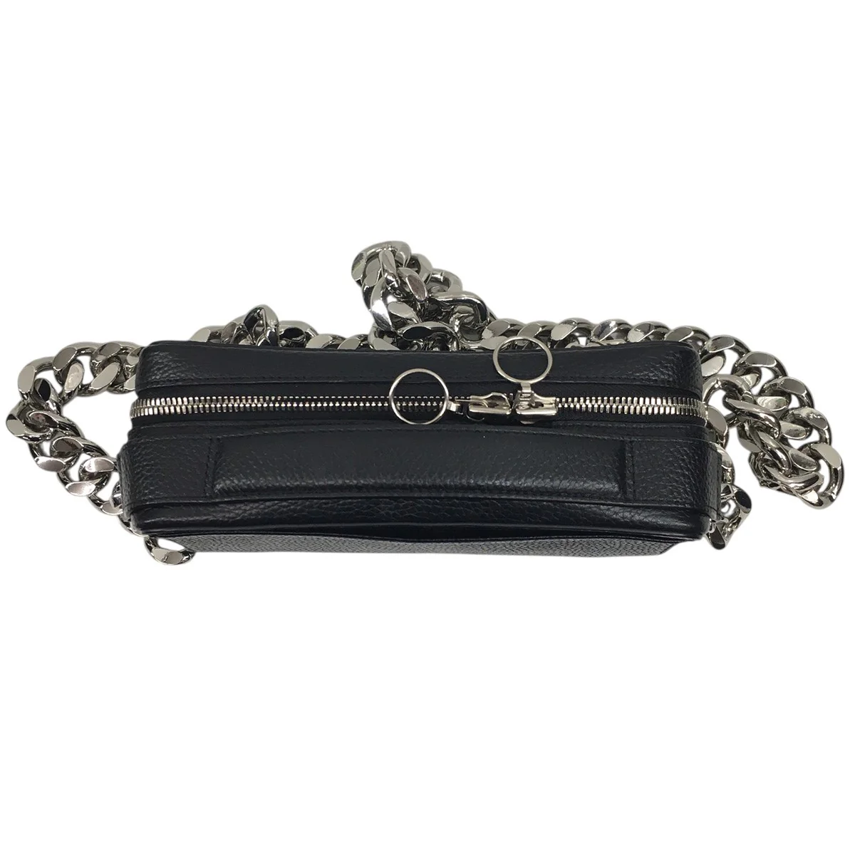 Chain Doppkit チェーン・ドップキット ロゴ レザー ショルダー バッグ 鞄 - Image 4