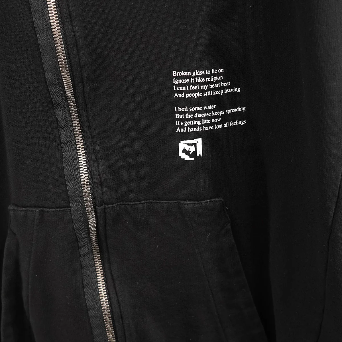 17SS Dust Zip Hoodie ダスト ロゴ ジップ フーディ パーカー - Image 4