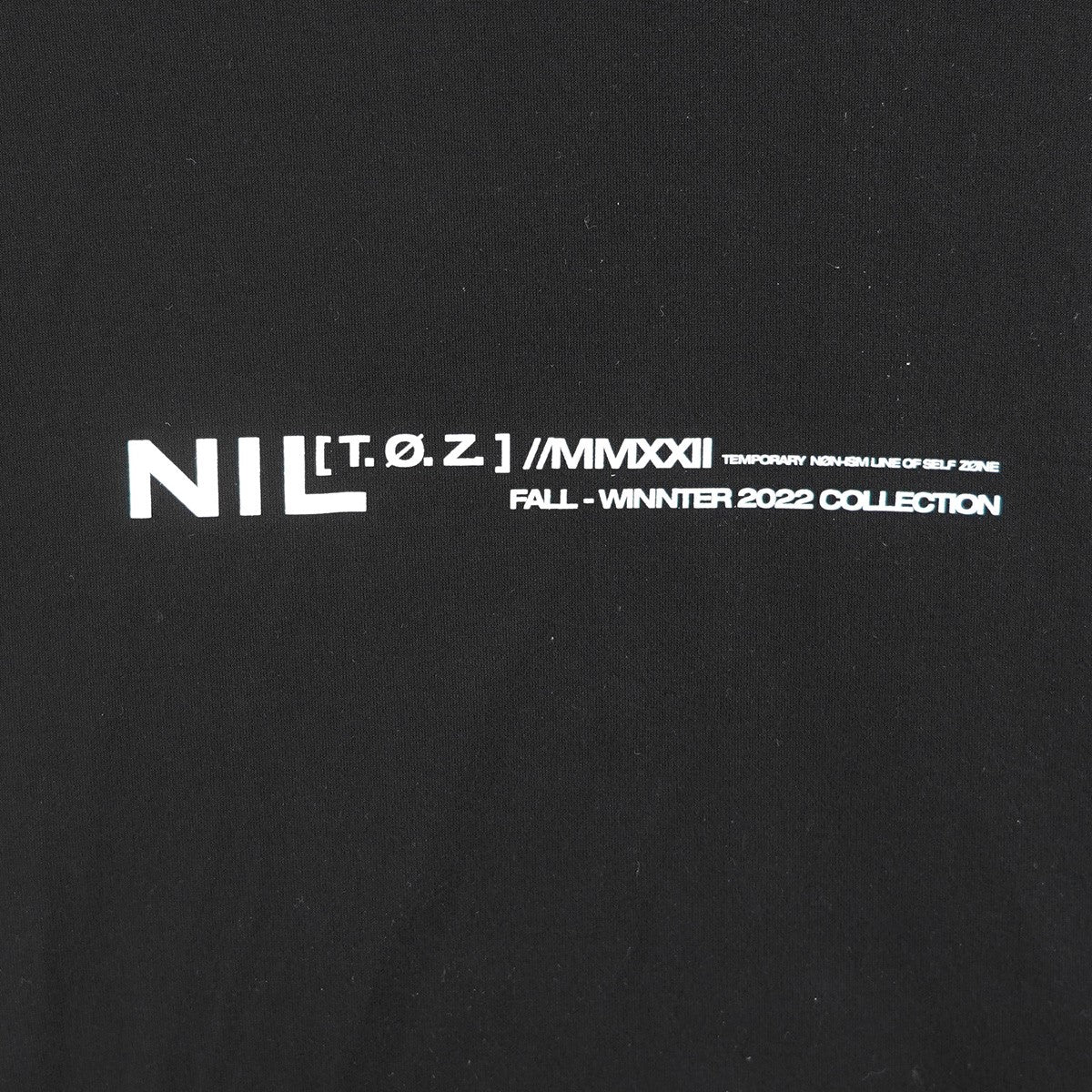 22AW SAMPLE ロゴ オーバーサイズ Ｔシャツ - Image 4
