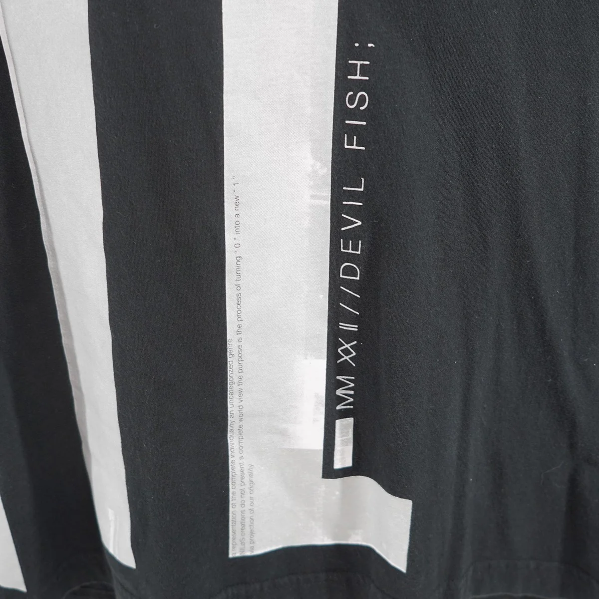 22SS 家紋 PRINT T-SHIRT オーバーサイズ Tシャツ - Image 4
