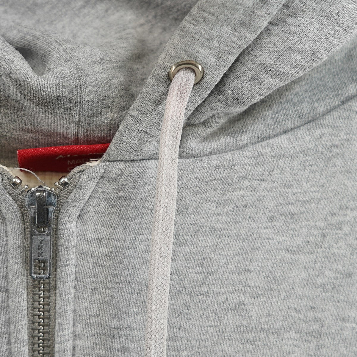 11AW Hood Logo Thermal Zip Up Hoodieフード ロゴ サーマル ジップアップ フーディー パーカー - Image 5