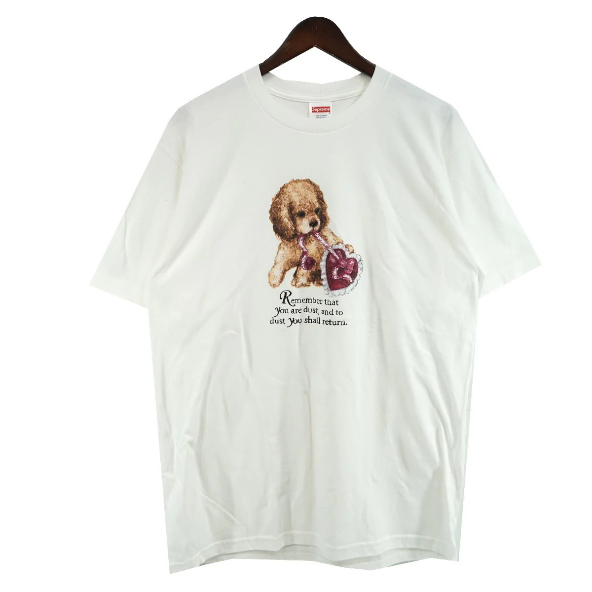 25AW Dust Tee ダスト ロゴ ハート ドッグ Tシャツ