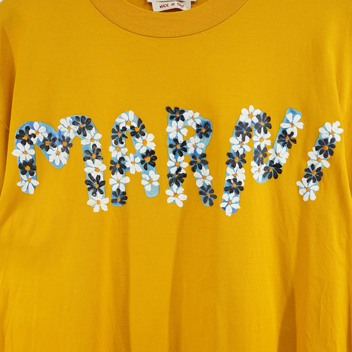 22SS DAISY LOGO PRINT T-SHIRTオーバーサイズ デイジー フラワー ロゴ Tシャツ - Image 2