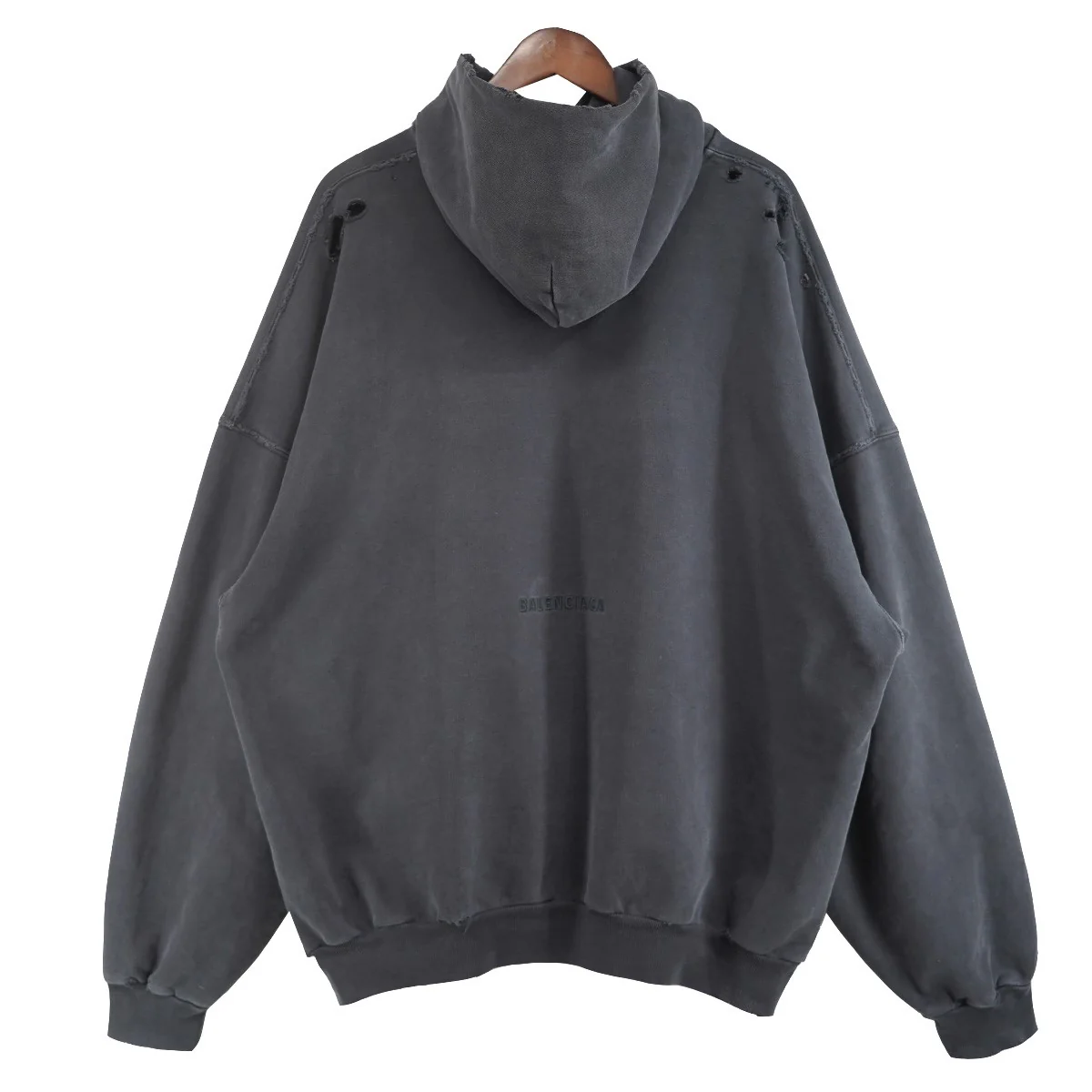 24AW Large Fit Hoodie PARIS LIBERTY HOODIE ヴィンテージ Vintage ダメージオーバーサイズ ロゴ パリス フーディ パーカー - Image 5
