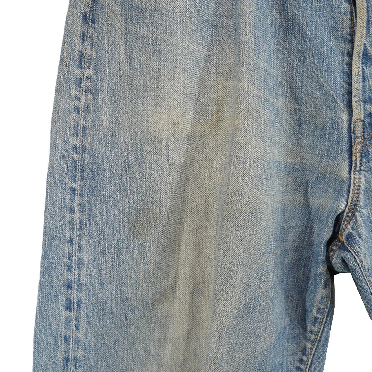 22SS Washed Denim Wide Pants ウォッシュドワイドデニムパンツ - Image 4
