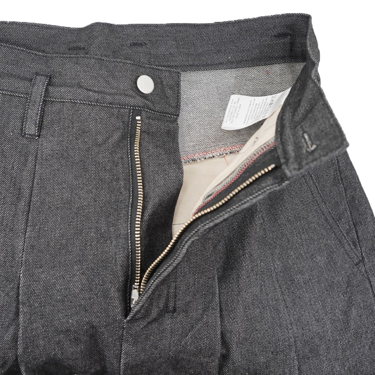 Upcycled Hi Baggy For STUDIOUS別注 タック ワイド バギー デニムパンツ - Image 5