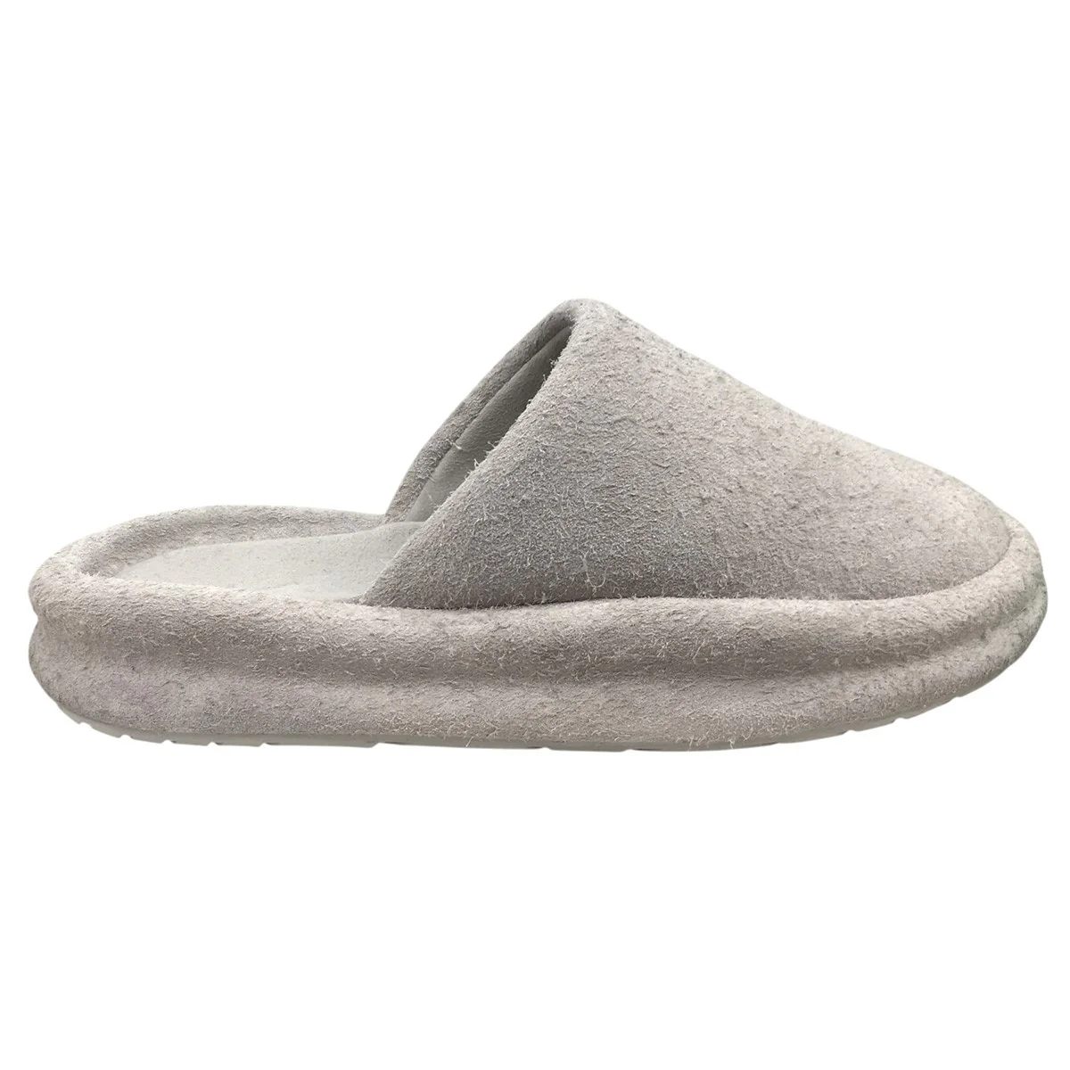 25AW REST SLIPPER HAIRY SUEDE HAILEY GREYレスト スリッパー ヘアリー スエード スリッパ サンダル シューズ 靴 - Image 4