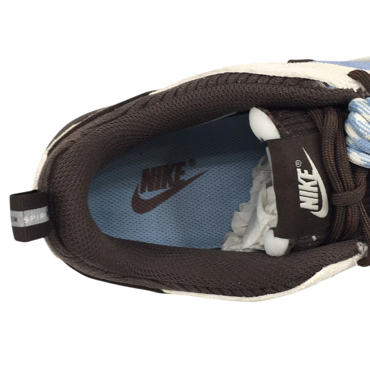 Travis Scott × Nike Zoom Field Jaxx Pale Ivory and Leche Bluナイキ ズームフィールドジャックス スニーカー シューズ 靴 - Image 6