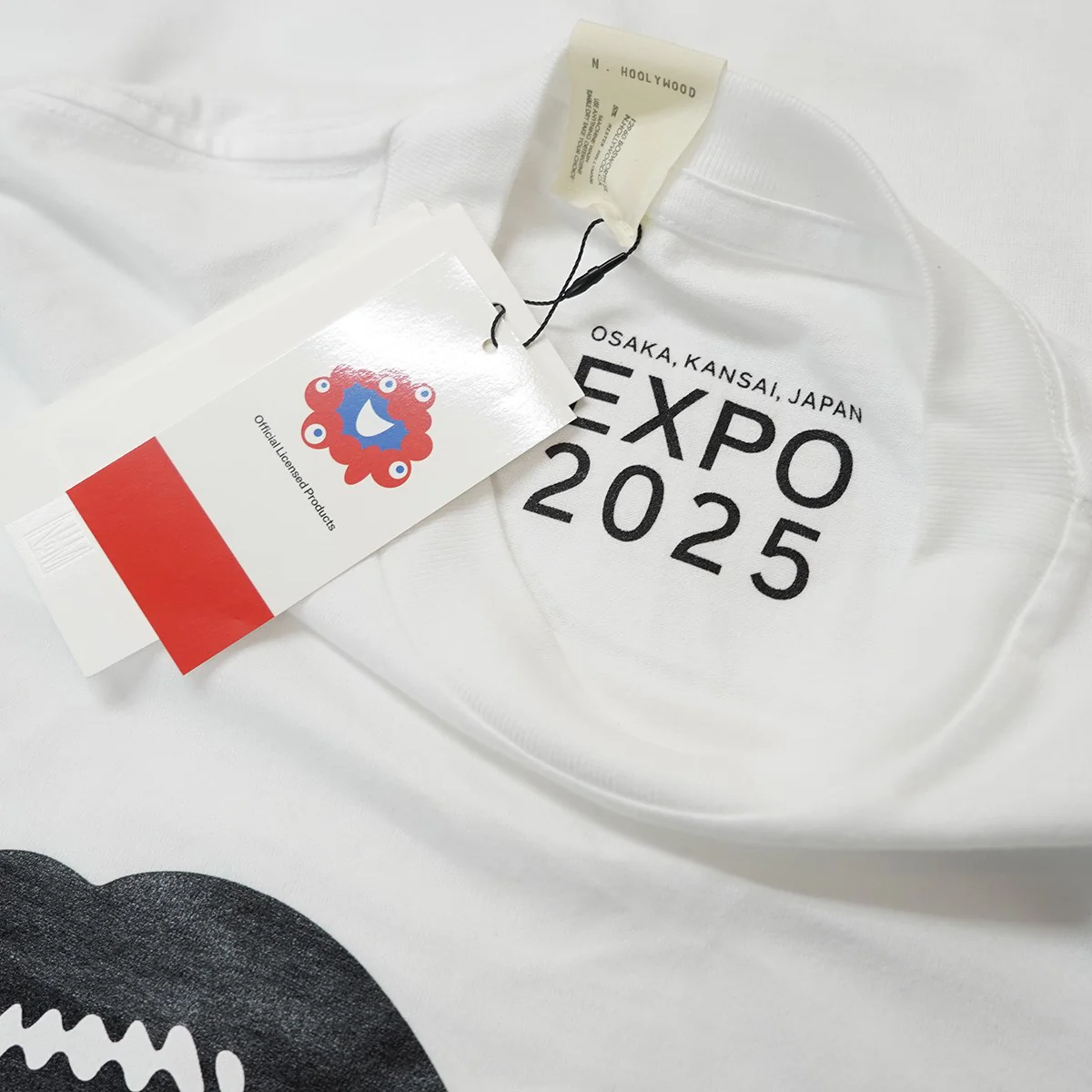 2025 大阪万博 Face Oka x Myakmyak T-Shirt  ミャクミャク・エヌハリウッド・フェイスオカEXPO2025 記念 Tシャツ - Image 4