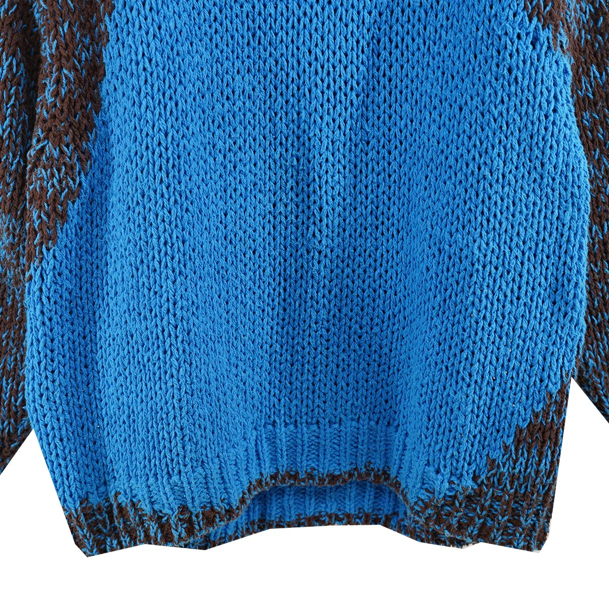 24SS INTARSIA CREWNECK SWEATERインターシャ コットン クルーネック ニット セーター - Image 5