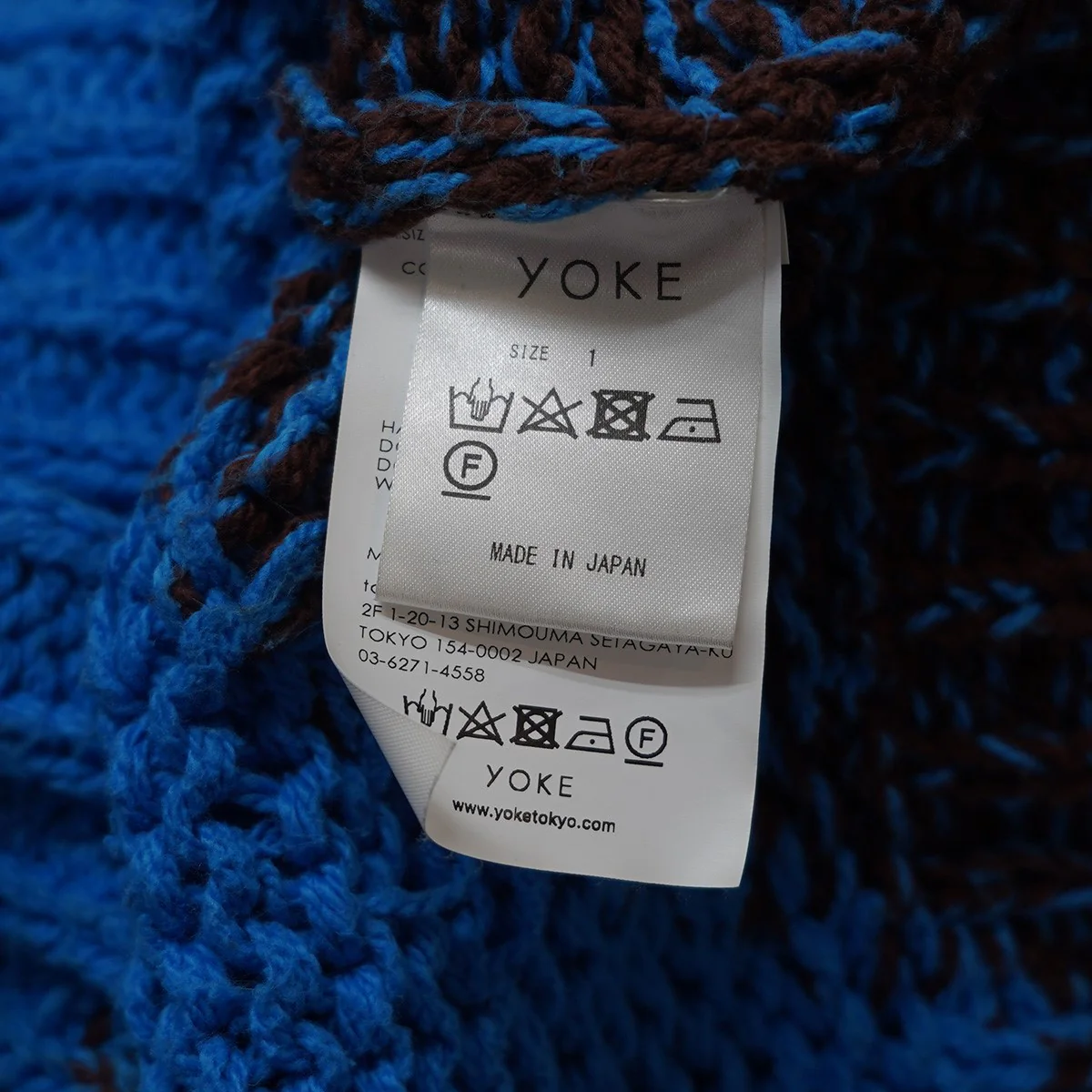 24SS INTARSIA CREWNECK SWEATERインターシャ コットン クルーネック ニット セーター - Image 7