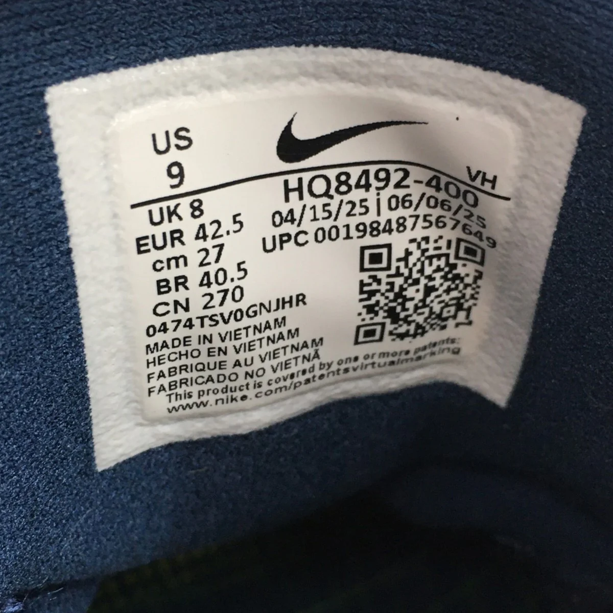 25AW Nike SB Air Max 95 Obsidian and Speed Yellowエリック・コストン × ナイキ SB エアマックス95 スニーカー シューズ 靴 - Image 8