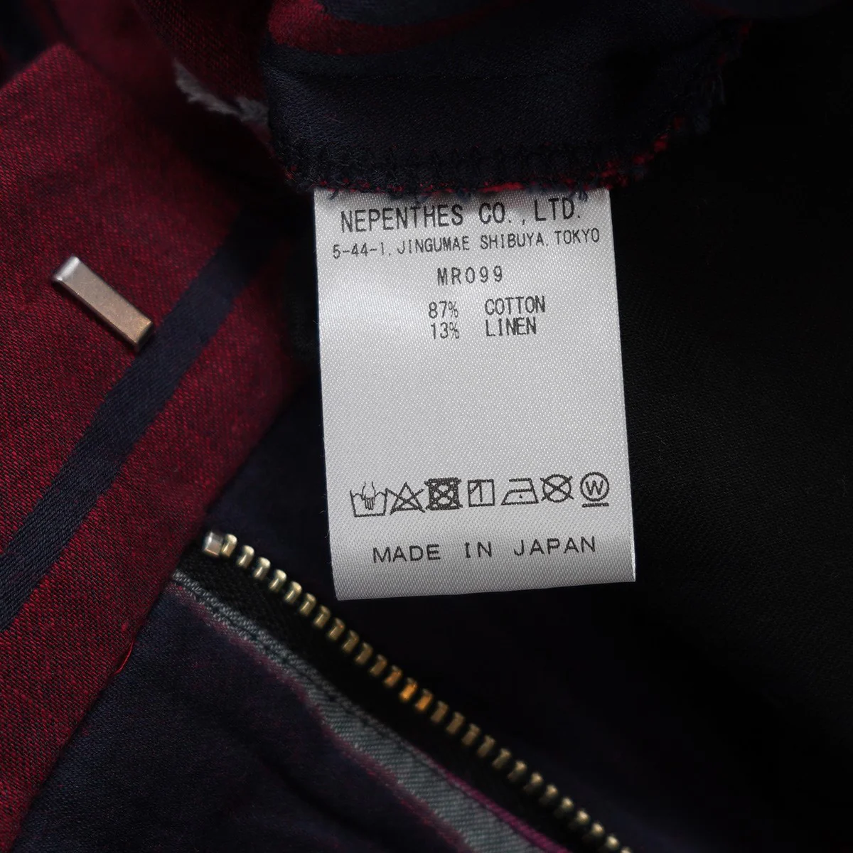 23SS Side Tab Trouser ? C／L Kimono Jq．サイドタブ キモノ 着物 パンツ - Image 7