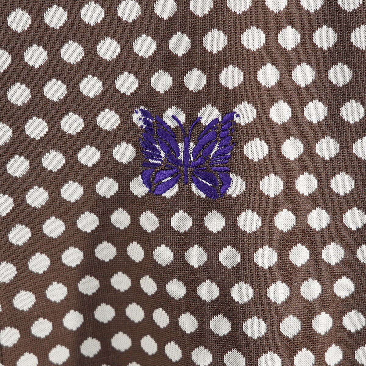 23SS Track Jacket - Poly Jq． Polka Dotポルカドット ポリエステル ジャカード トラック ジャケット - Image 2