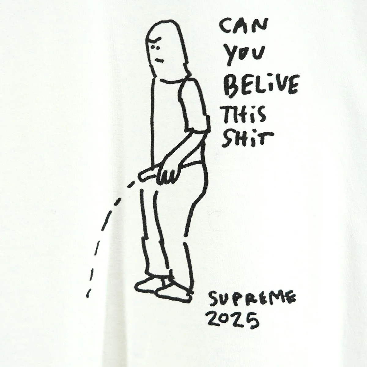 25SS Piss Tee Mark Gonzalesロゴ マークゴンザレス デザイン ピス Tシャツ - Image 2