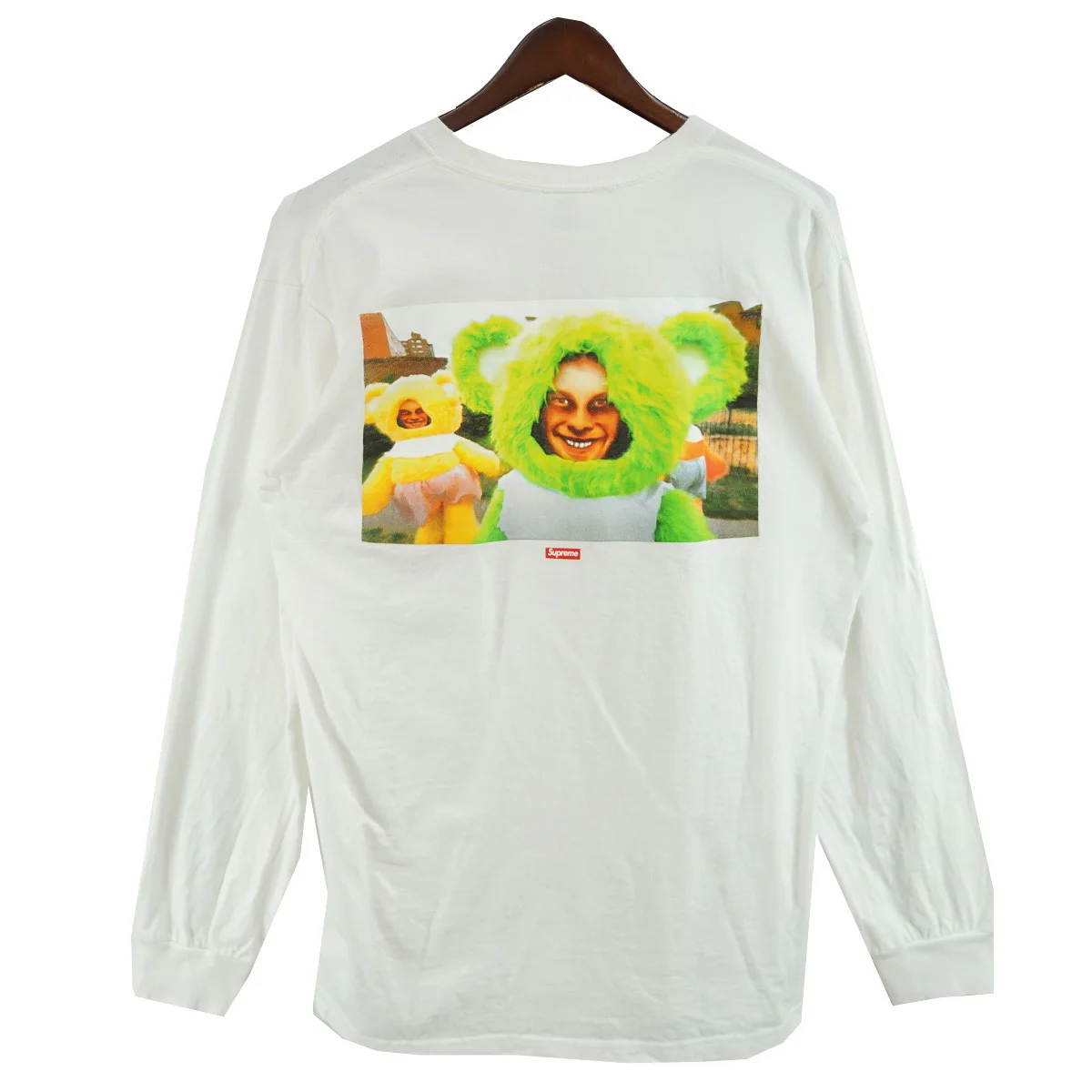 25SS Aphex Twin Donkey Rhubarb L／S Teeエイフェックスツイン ドンキー ルバーブ 長袖 ロゴ ロンT ロングスリーブ Tシャツ