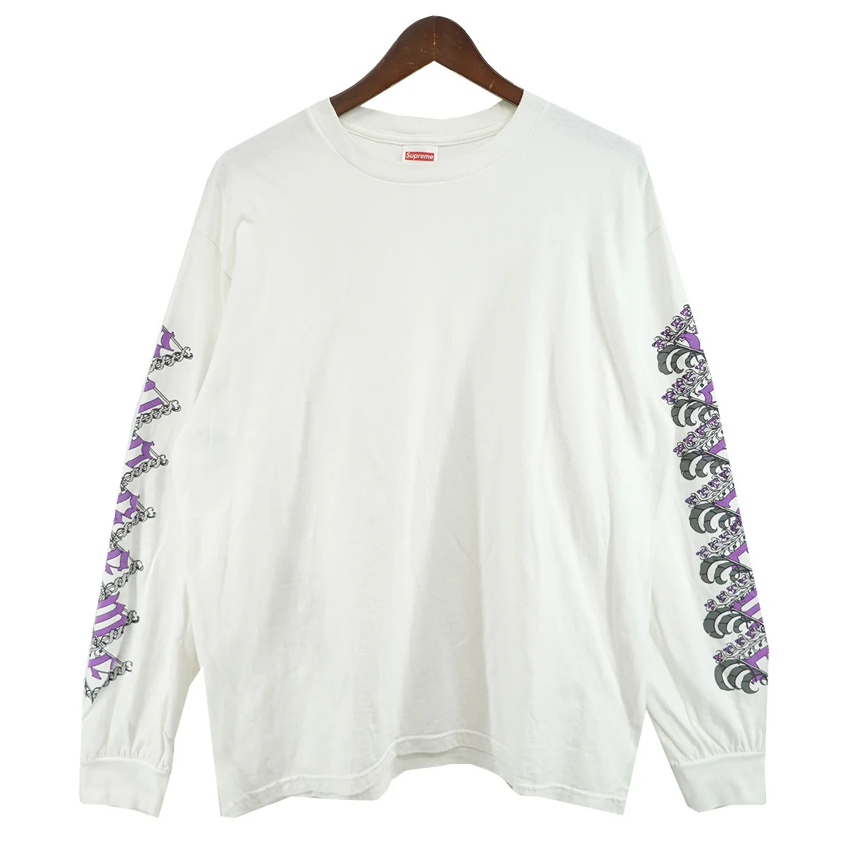 24AW Strawberries L／S Teeストロベリー エルエス ロゴ ロンT ロングスリーブ 長袖 Tシャツ - Image 2