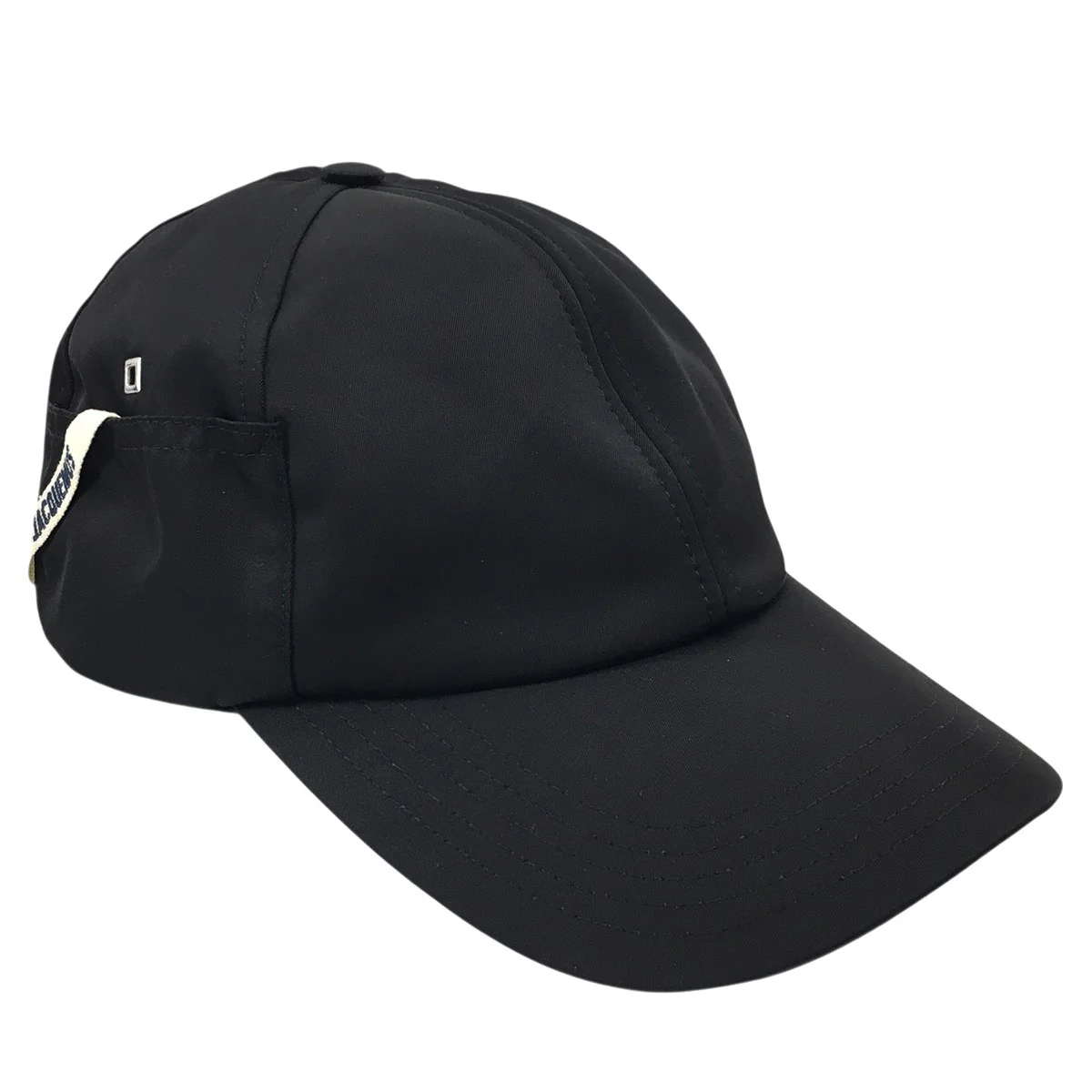 LA CASQUETTE OVALIE ロゴ ナイロン キャップ 帽子