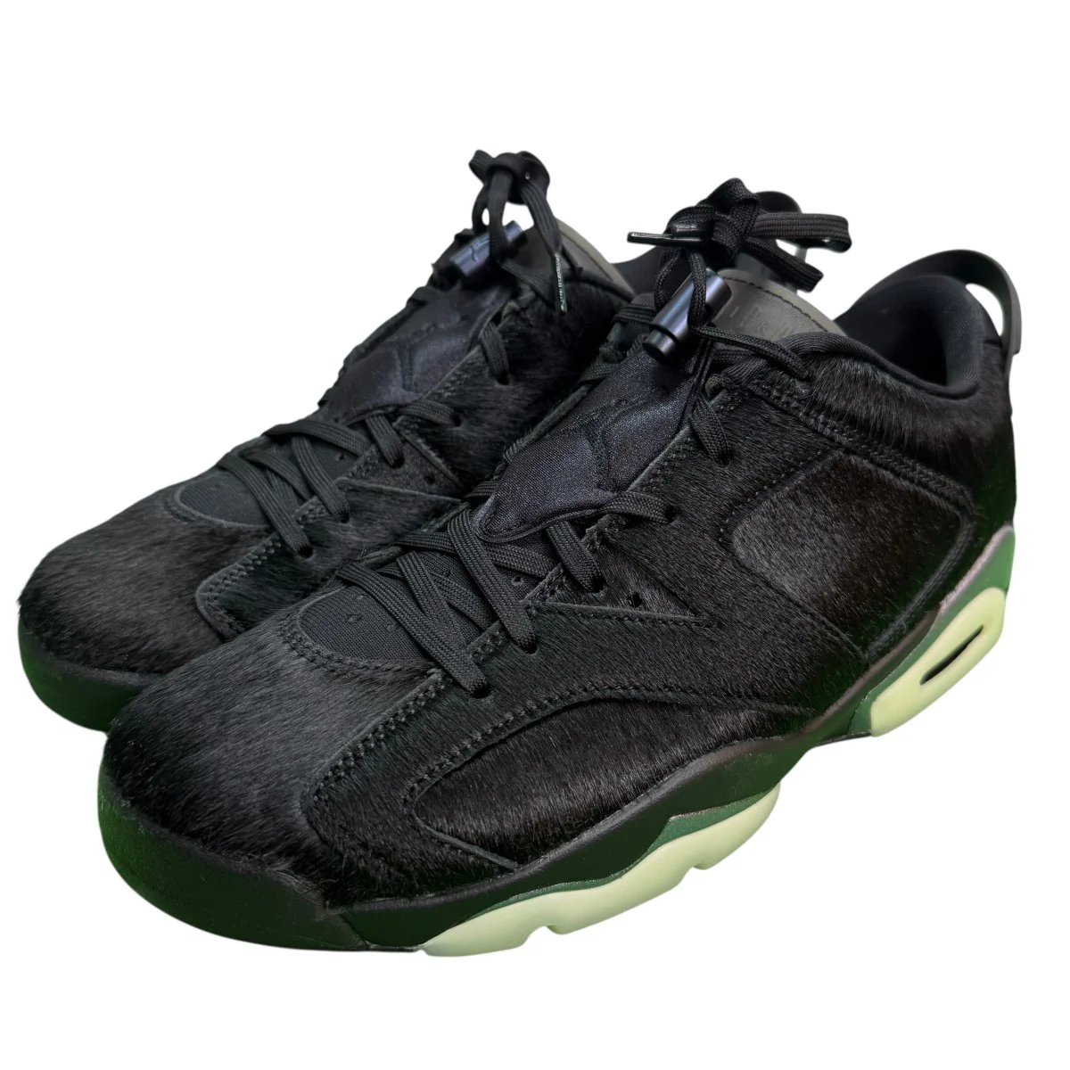 WMNS AIR JORDAN 6 RETRO LOW Blackout／ウィメンズ エアジョーダン 6 ロー ブラックアウト スニーカー/IO9786-001 - Image 2
