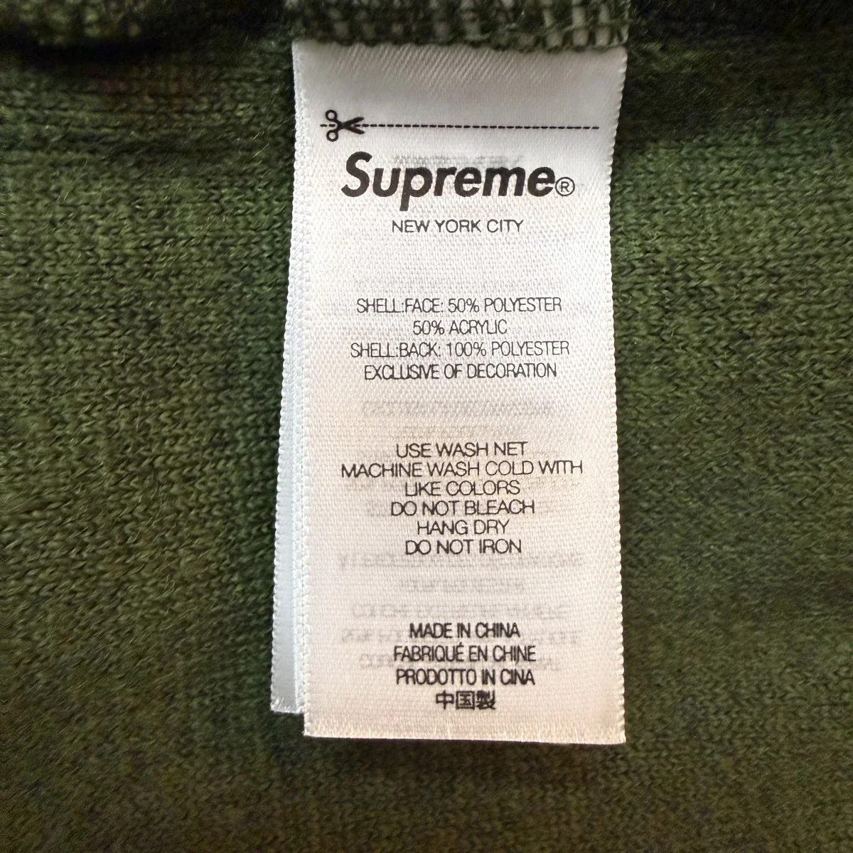 25SS/Shoulder Logo Fleece Jacket／ショルダーロゴフリースジャケット - Image 7