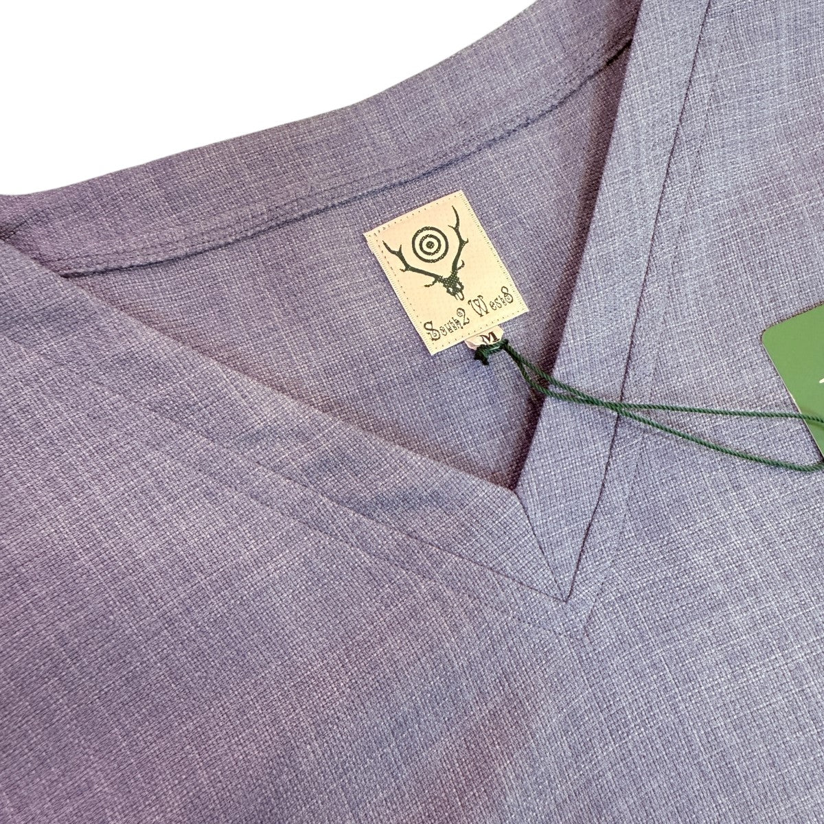 S．S． V Neck Shirt - Poly OxfordMR768 - Image 4