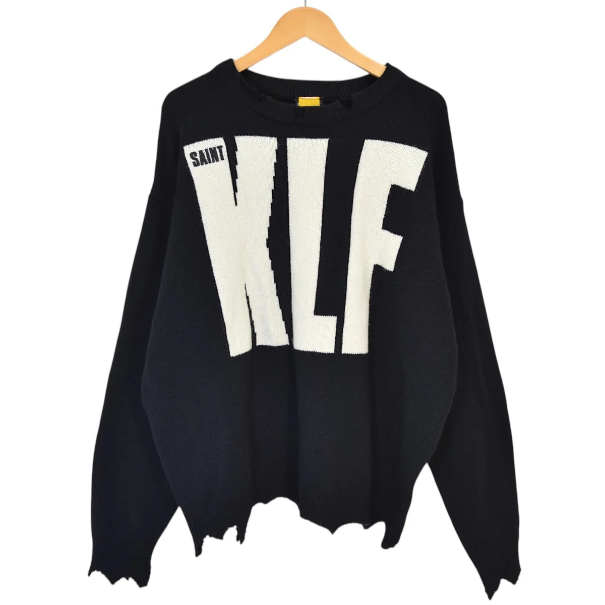 KLF CREW NECK KNITダメージ加工クルーネックニット 2025AWSSM-HR1-0000-C08