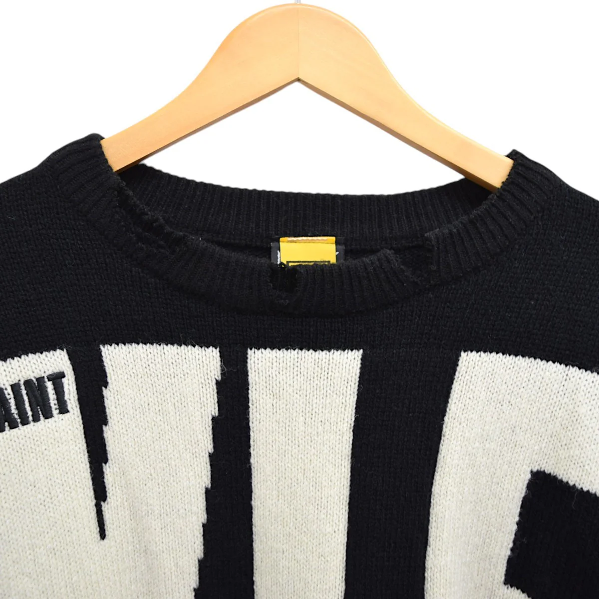 KLF CREW NECK KNITダメージ加工クルーネックニット 2025AWSSM-HR1-0000-C08 - Image 3