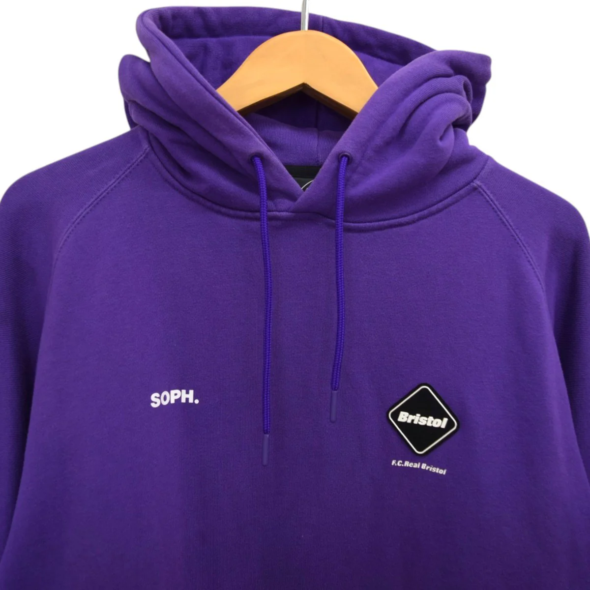 BIG LOGO TEAM SWEAT HOODIEプルオーバーパーカーFCRB-232081 - Image 3
