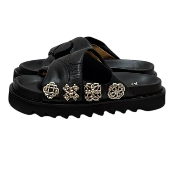 メタルモチーフサンダル　METAL MOTIF SHARK SANDALS 1120G - Image 3