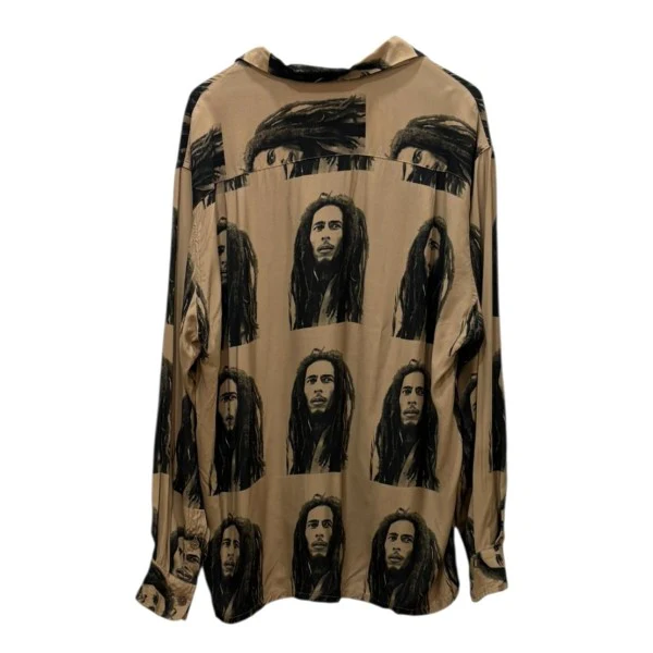 BOB MARLEY HAWAIAN SHIRT L S(TYPE-2)　ボブマーリーオープンカラーシャツ - Image 2