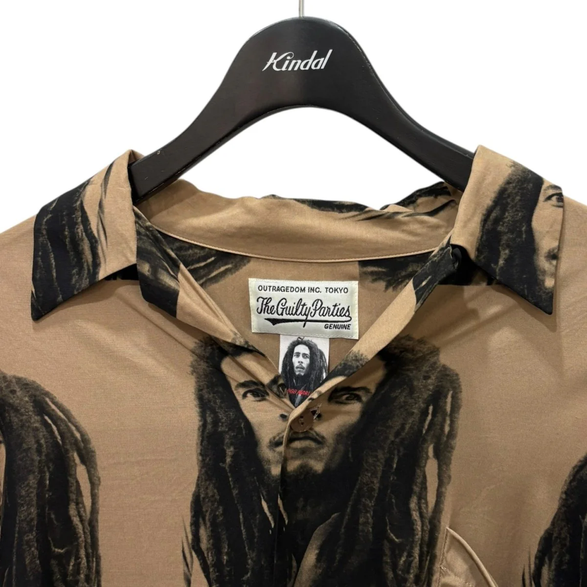 BOB MARLEY HAWAIAN SHIRT L S(TYPE-2)　ボブマーリーオープンカラーシャツ - Image 3
