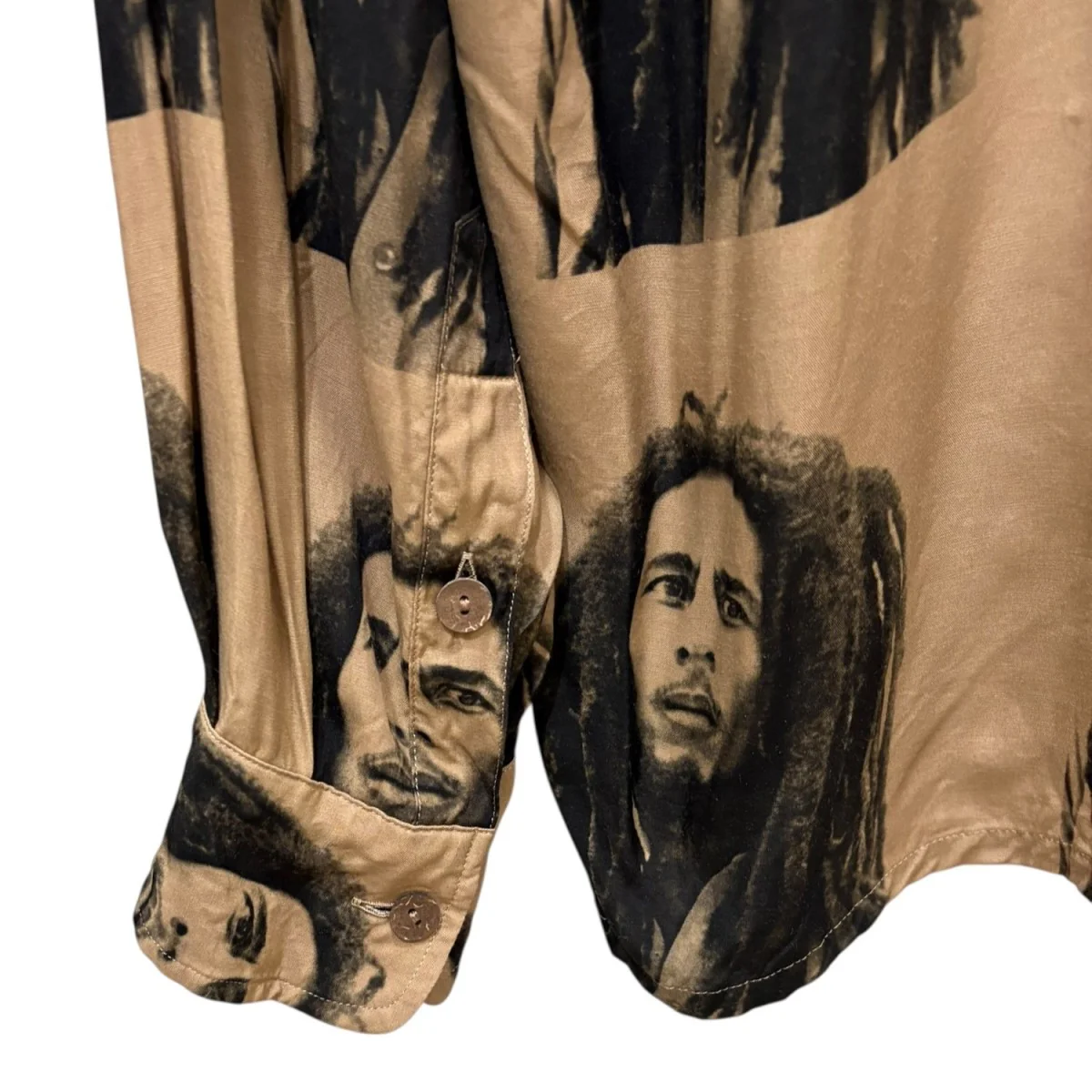 BOB MARLEY HAWAIAN SHIRT L S(TYPE-2)　ボブマーリーオープンカラーシャツ - Image 4