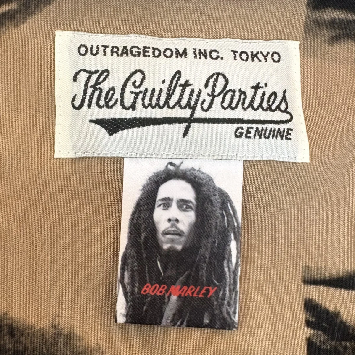 BOB MARLEY HAWAIAN SHIRT L S(TYPE-2)　ボブマーリーオープンカラーシャツ - Image 6