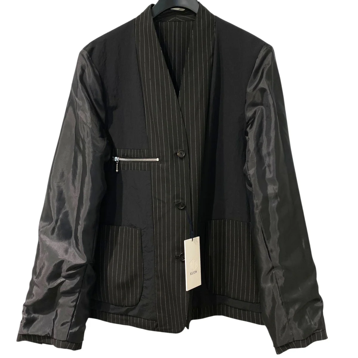 Reversible Kimono Collar Blazerリバーシブル着物キモノカラーブレザージャケット - Image 4
