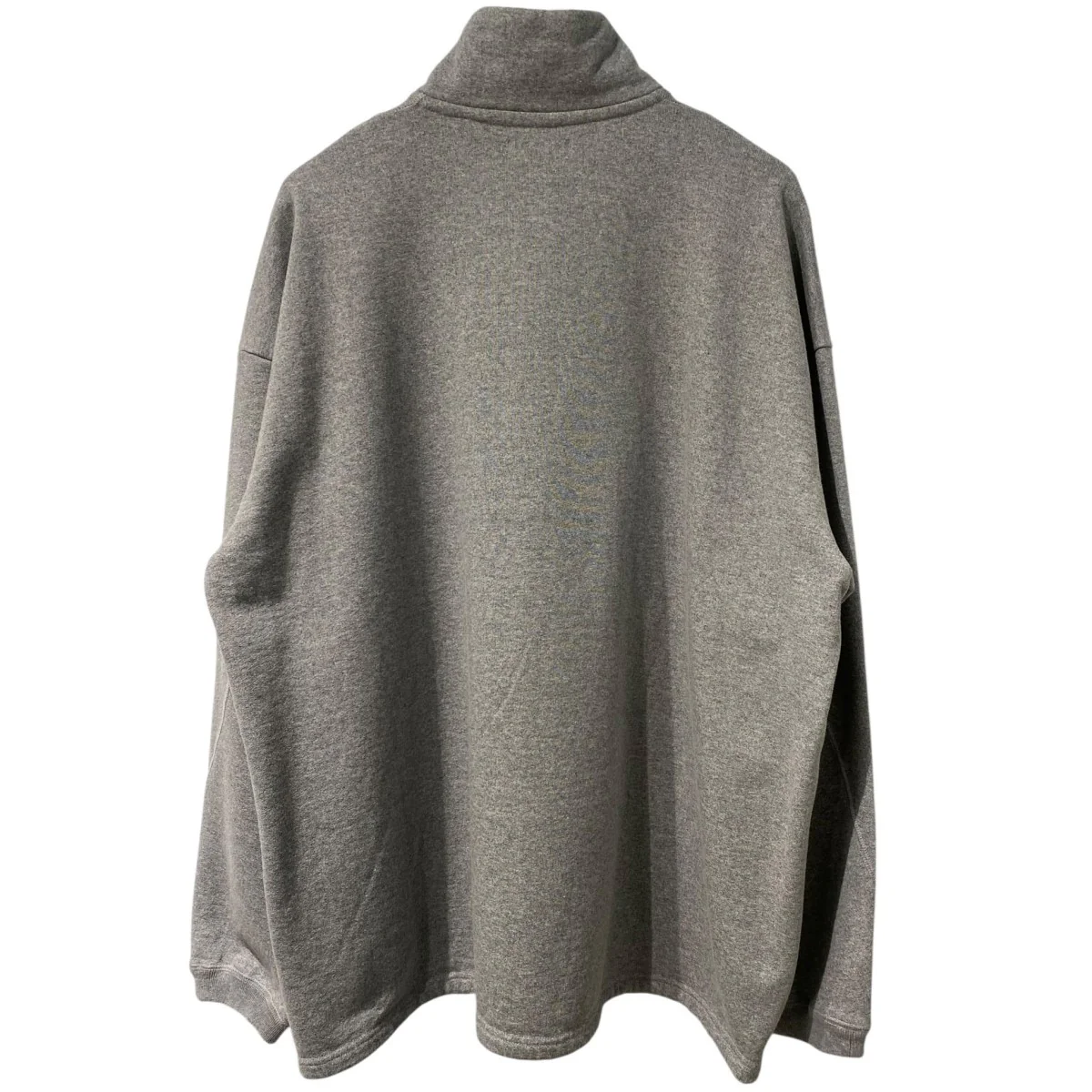 25AWNECK PO-CTNオーバーサイズハーフZIP裾ドローコードスウェット - Image 3