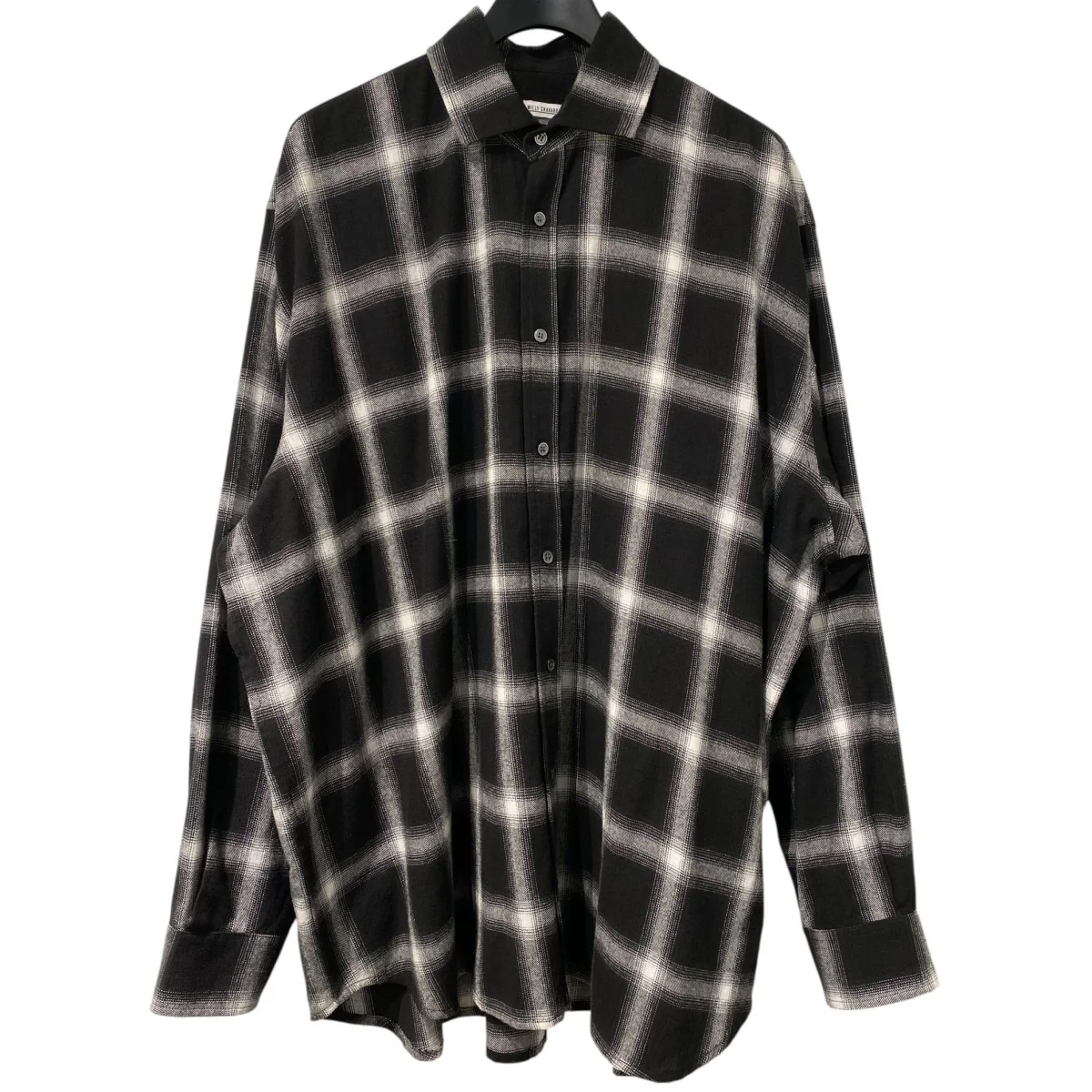 BIG WILLY DRESS SHIRTオーバーサイズオンブレチェックシャツ