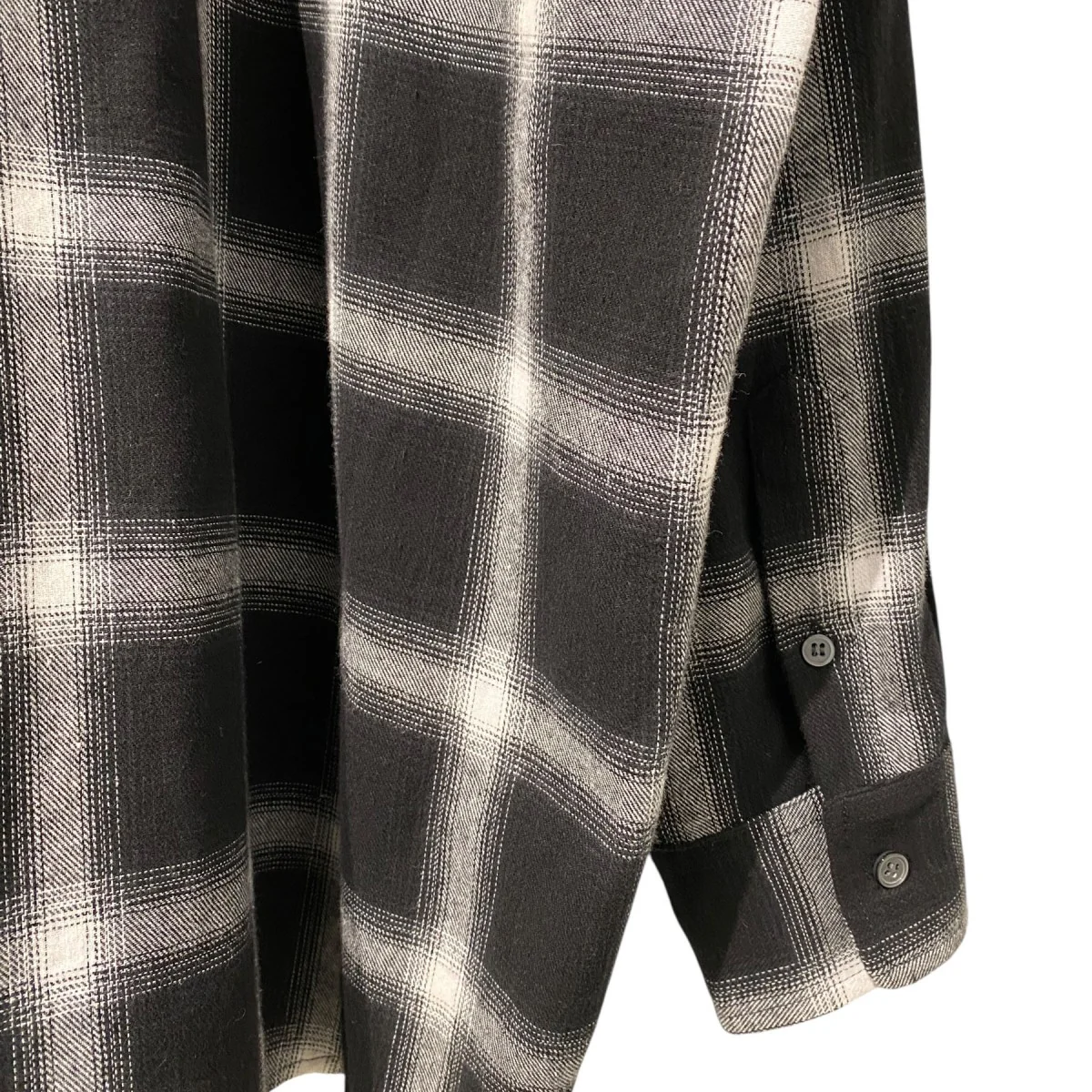BIG WILLY DRESS SHIRTオーバーサイズオンブレチェックシャツ - Image 7