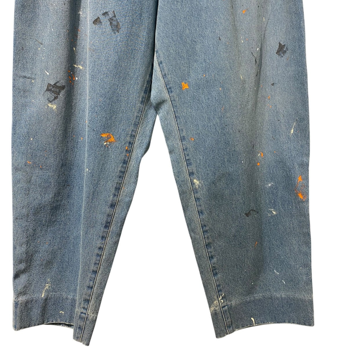 25AWDenim Tapered Trousers (Paint-Splattered)デニムテーパードペイントスプレー加工パンツ - Image 5