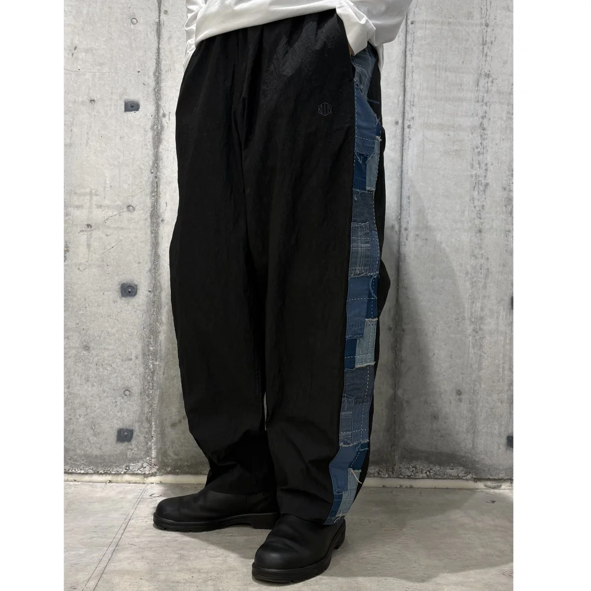 Fanage Cotton／Nylon Track Trousers BORO襤褸ライントラックパンツ - Image 2