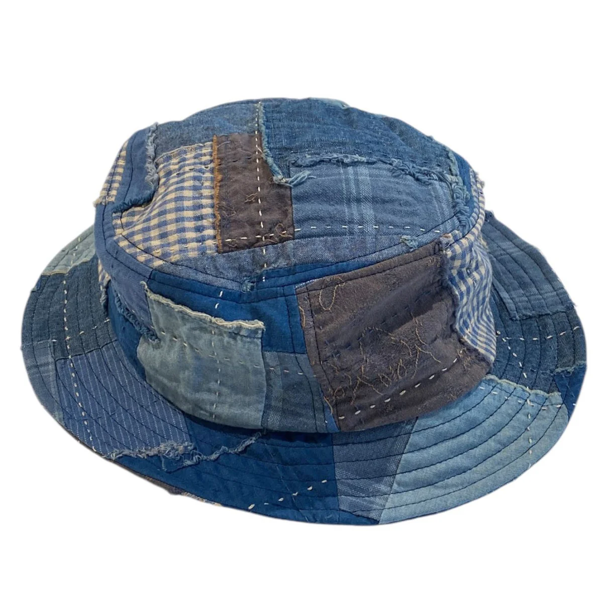 Boro Bucket Hat襤褸ボロバケットハット帽子 - Image 3