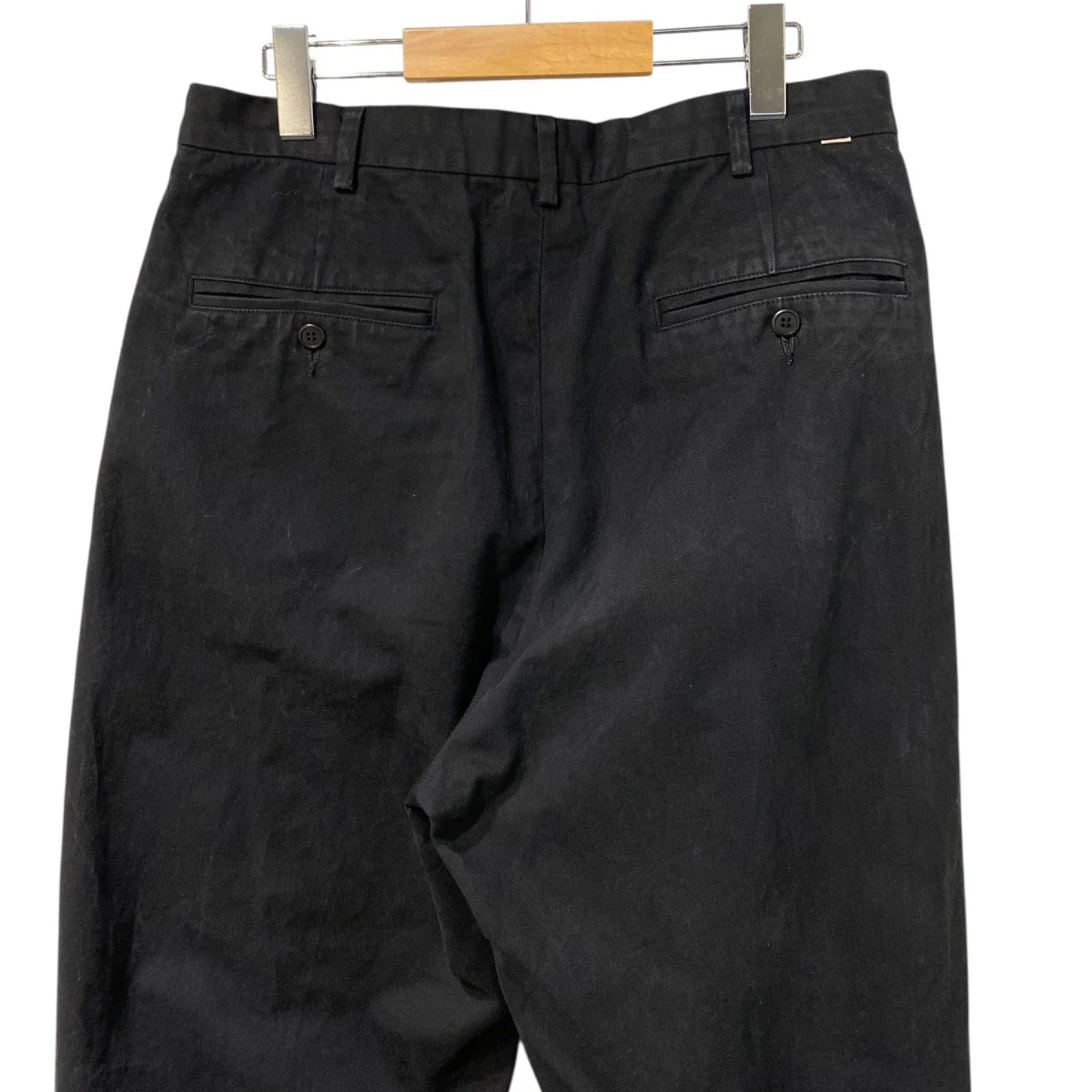 One Tuck Wide Chino Pantsバイオウォッシュ加工ワイドチノパンツ - Image 6
