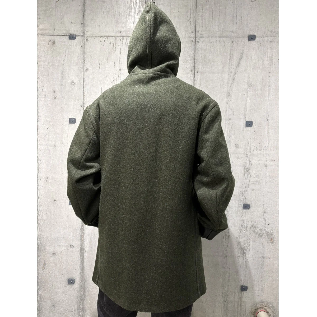 21AWフェイクレザー切替ダッフルコートS50AM0519 - Image 3