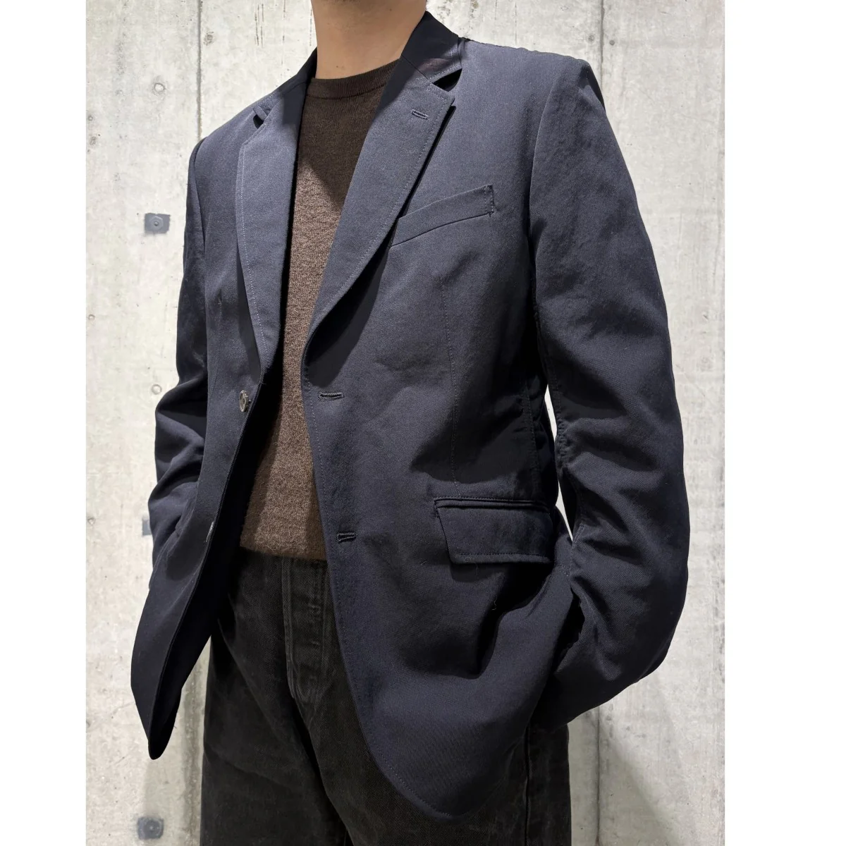 18AWWool Gaba 2B JacketウールギャバジンジャケットHB-J101 - Image 2