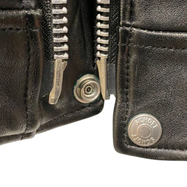 Lamb Leather Double Breast RidersラムレザーダブルライダースジャケットNO.3111035 - Image 5