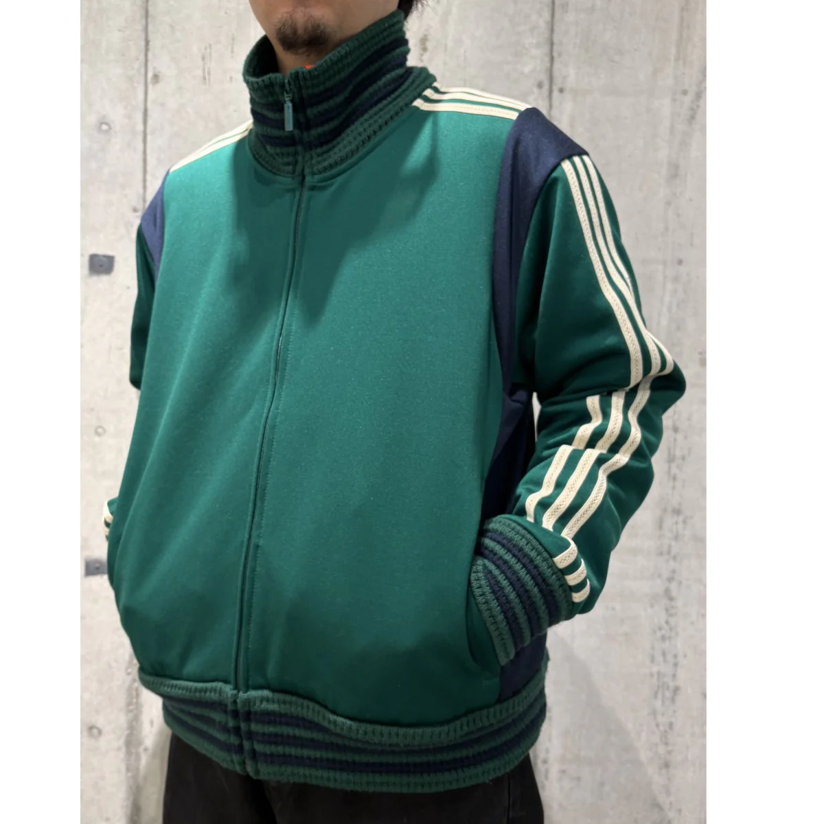 20AWTrack Jacketニット切替トラックジャケットGL5184 - Image 2