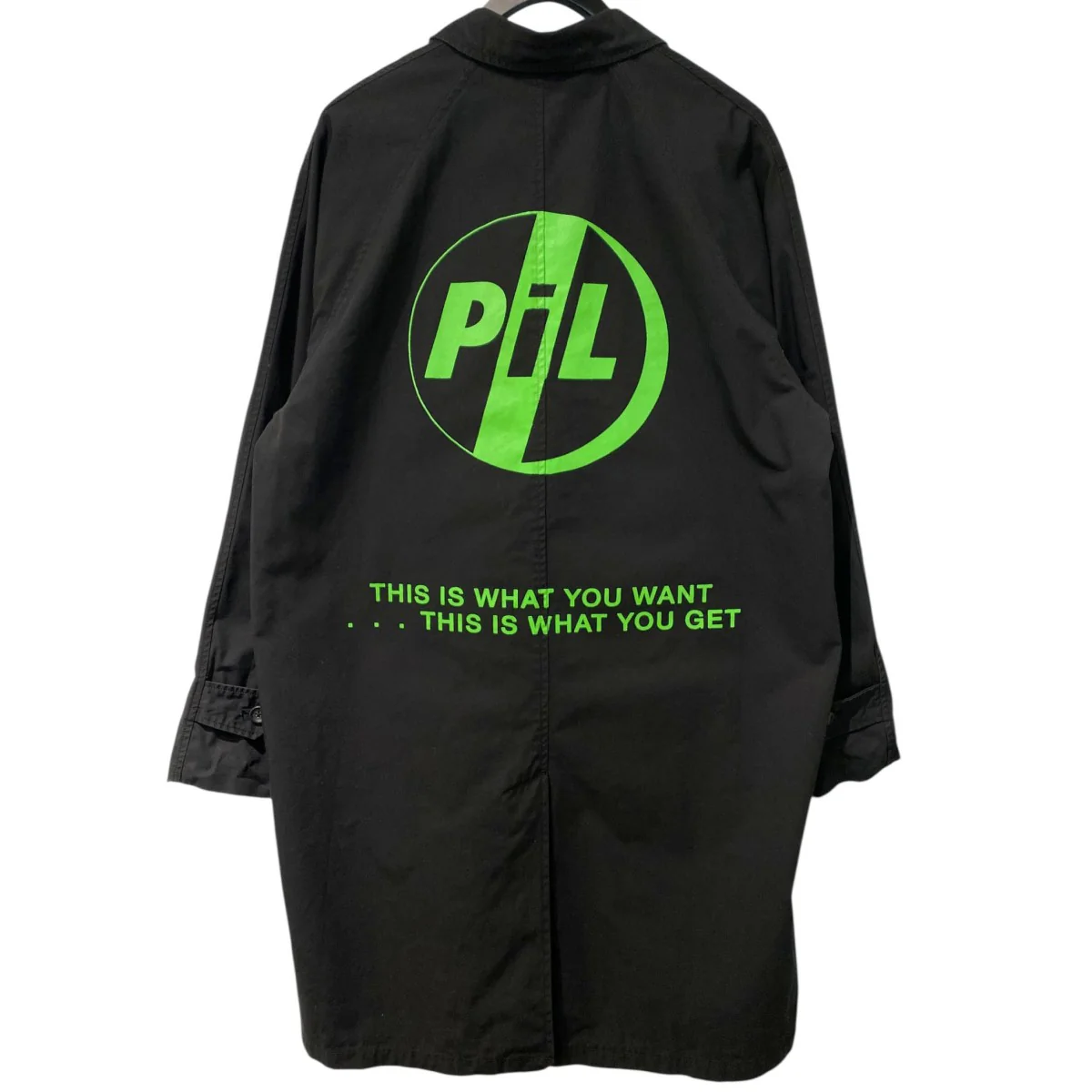 22FWPil Trench Coatバックロゴトレンチコート