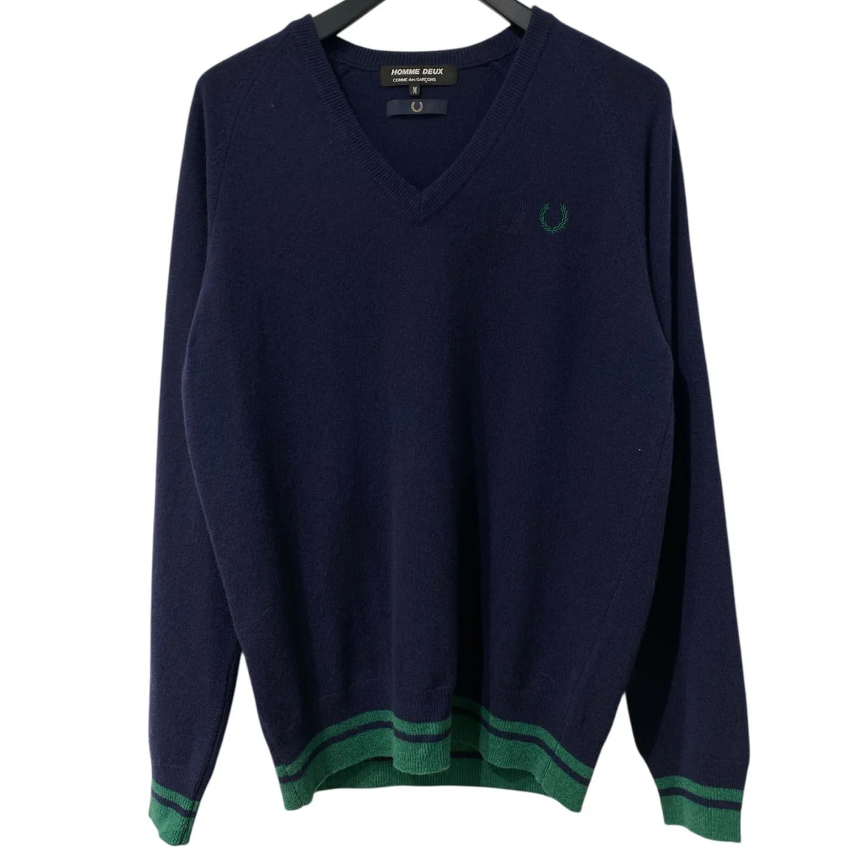 16AWV Neck Wool Knit Sweater Vネックウールニットセーター