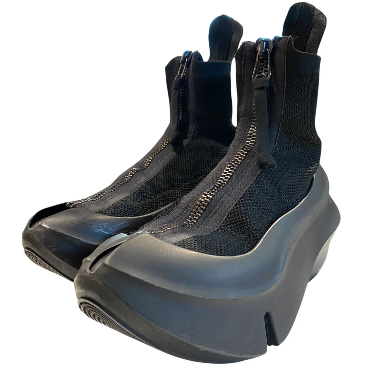 ORCA Front Zip BootsボリュームソールZIPブーツ靴