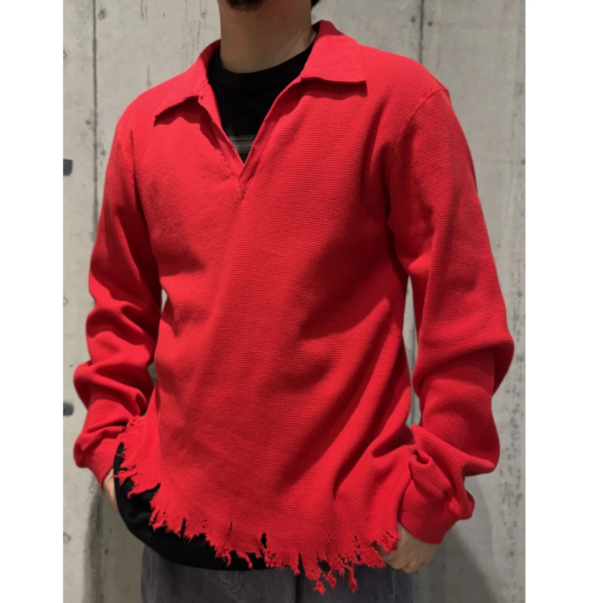 26SSThermal Aging Poloサーマルエージング加工ポロシャツ - Image 2