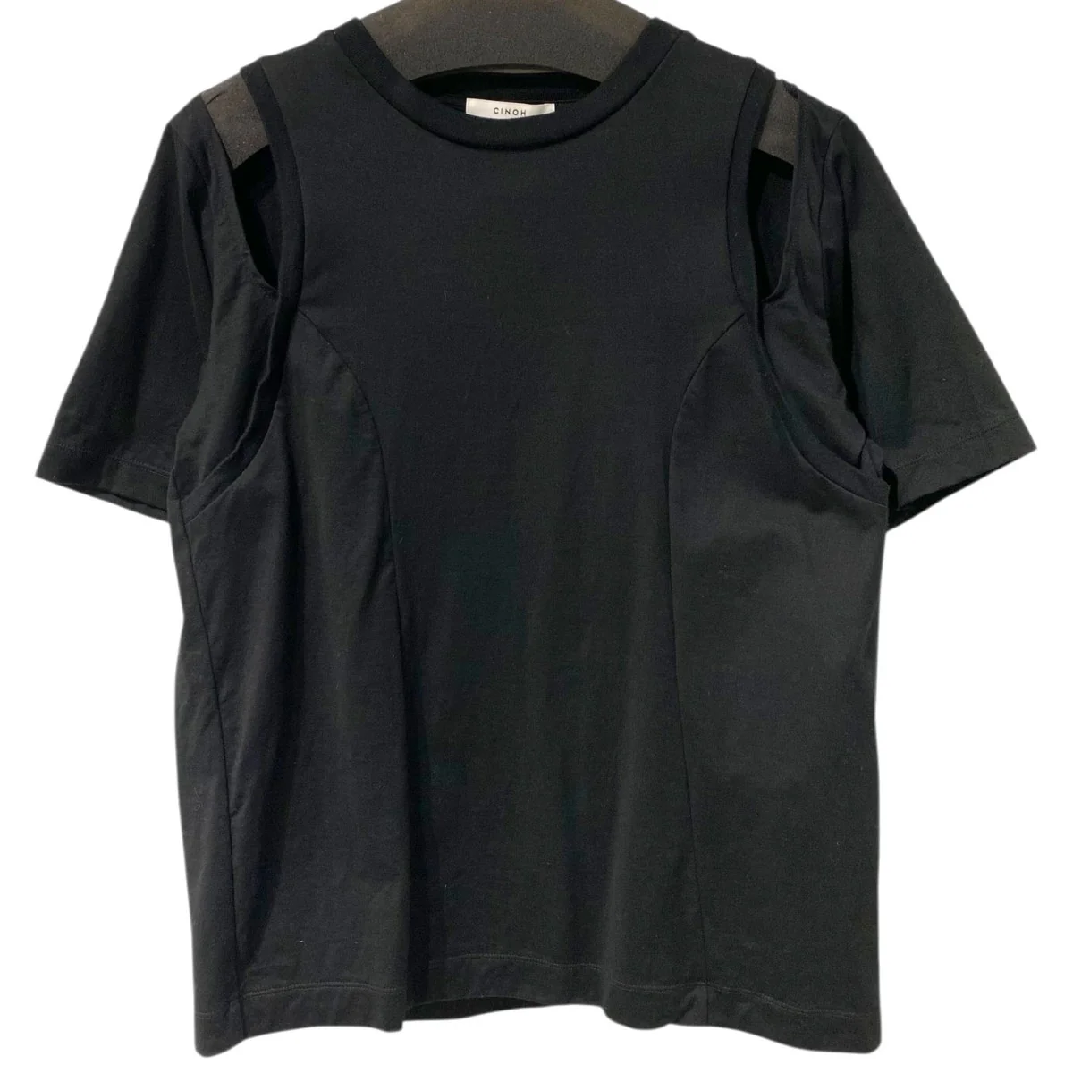 25SS別注CUT OUT T-SHIRTカットアウト2WAY Tシャツ
